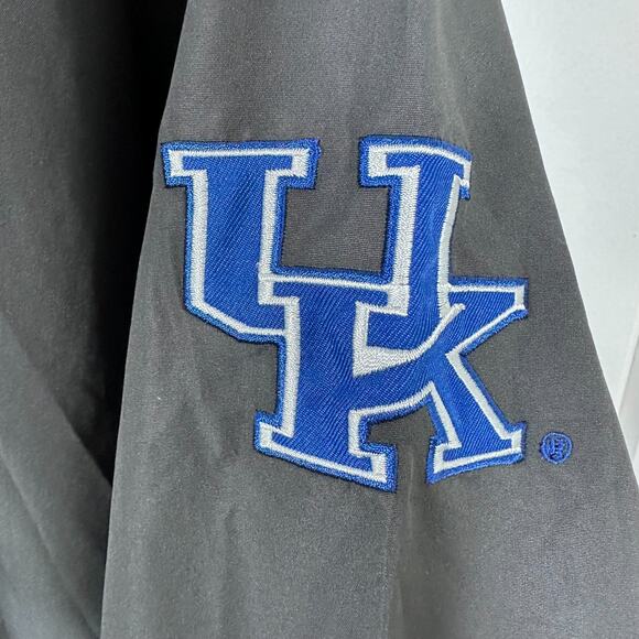 Colosseum Athletics Kentucky Wildcats Pullover Mens XL Windbreaker Grey Vintage - Picture 4 of 8